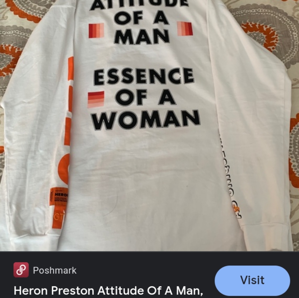 Heron Preston long sleeve
